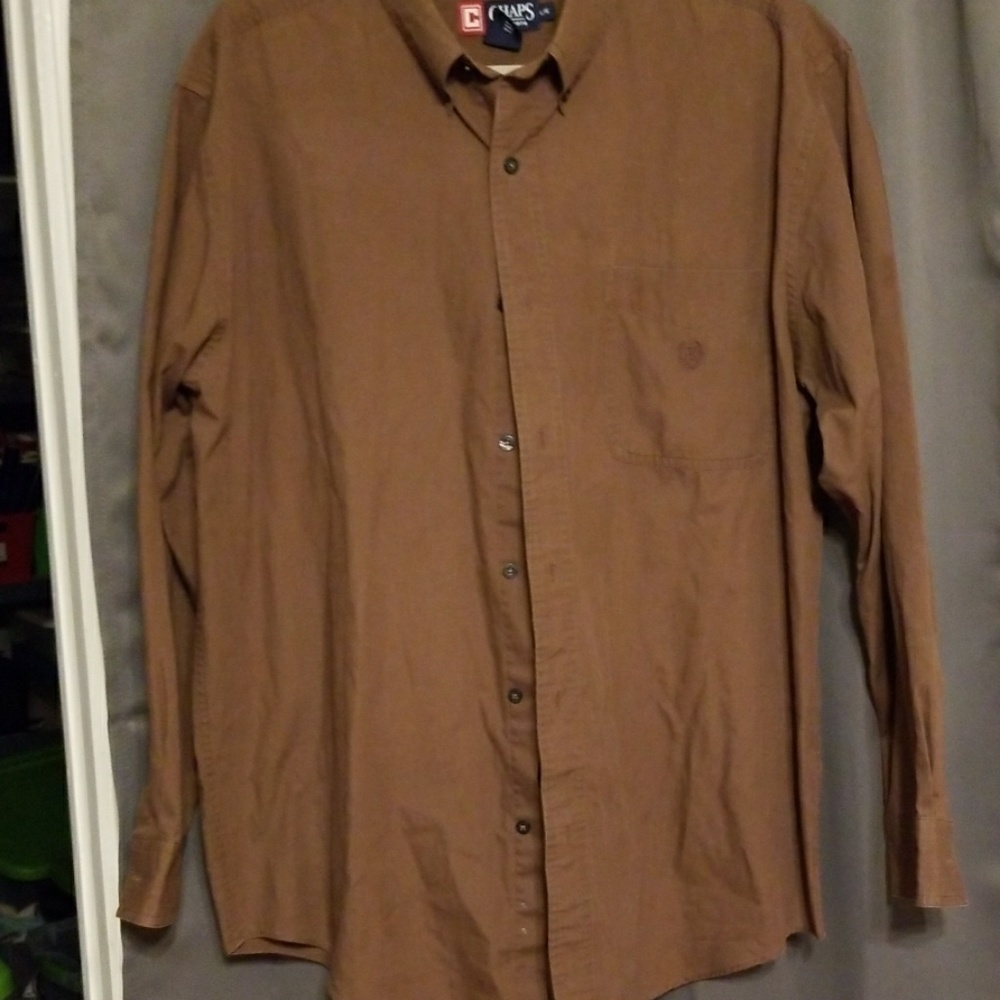 Chaps men's long sleeve‎ size L